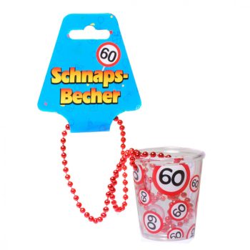 Nyakba Akasztható Felespohár 60. Születésnapra