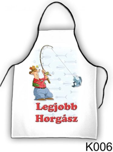 Kötény - Legjobb horgász
