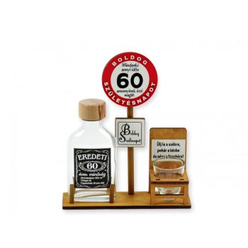 Laposüveg Táblával 60. Szülinapra