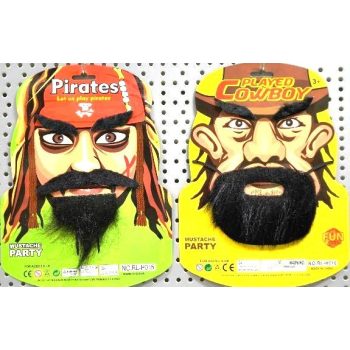 Bajusz szett - Cowboy - kalóz