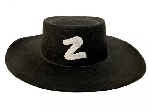 Zorro kalap bársony - Tinédzser méret