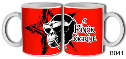 Bögre - A Főnök bögréje - majmos