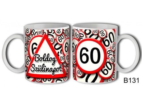 Bögre - Szülinapi - Sebességkorlátozó - 60.