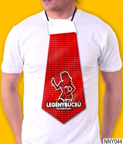 Óriás Nyakkendő – Legénybúcsú folyamatban – Vicces Legénybúcsú Nyakkendő