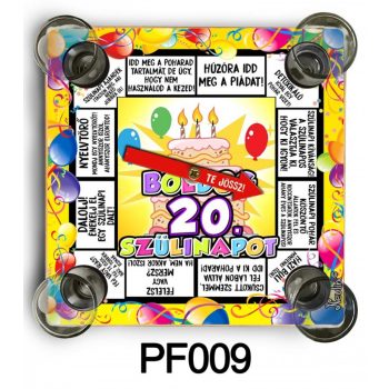   Ivós társasjáték - 20. Szülinapi Társasjáték - 18cm x 18cm