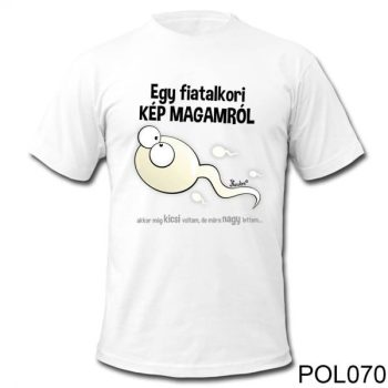 Póló - Egy fiatalkori kép - XXL