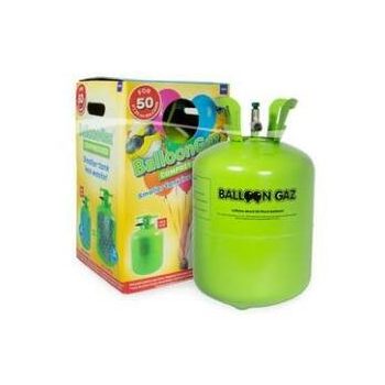 Eldobható hélium palack