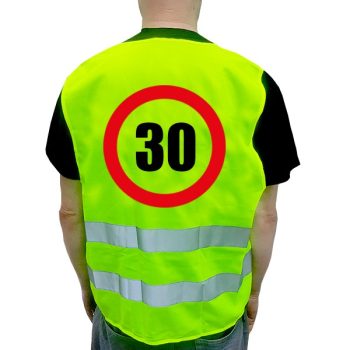 Szülinapi láthatósági mellény