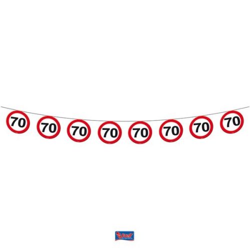 Szülinapi Füzér - Sebességkorlátozó - 70. - 12m