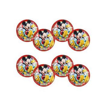 Tányér - Mikiegér - 23 cm, 8 db