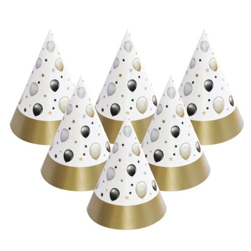 Parti Csákó - Elegáns Léggömbös - 6 db