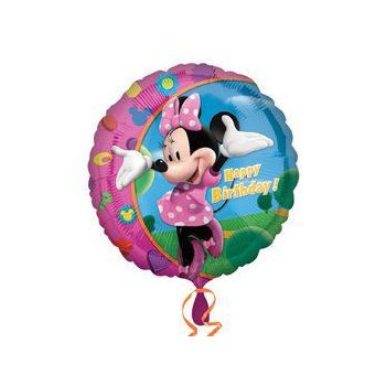 Fólia Lufi - Szülinapi Minnie - 46cm