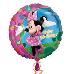 Fólia Lufi - Szülinapi Minnie - 46cm
