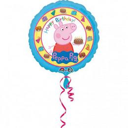 Fólia Lufi - Peppa Malac - Happy Birthday! - 43cm