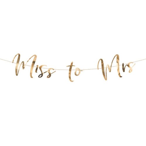 Esküvői Füzér - Miss to Mrs Rosegold - 2 m-es