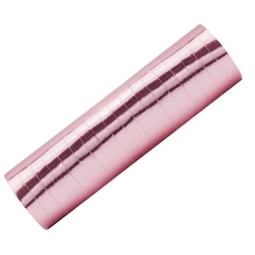 Szerpentin - Rosegold Hologramos - 3,8 m, 18 db-os