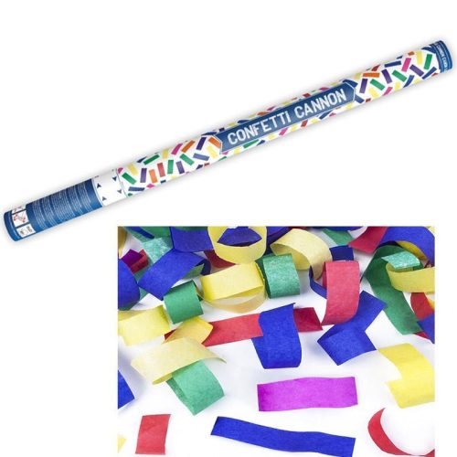 Konfetti Ágyú - Színes Téglalapokat Kilövő - 80cm
