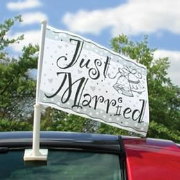 Esküvőre Autós Zászló