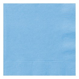 Egyszínű Szalvéta - Világoskék - 33 cm x 33 cm, 20 db-os