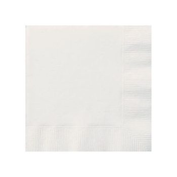 Egyszínű Szalvéta - Fehér 33 cm x 33 cm, 20 db-os