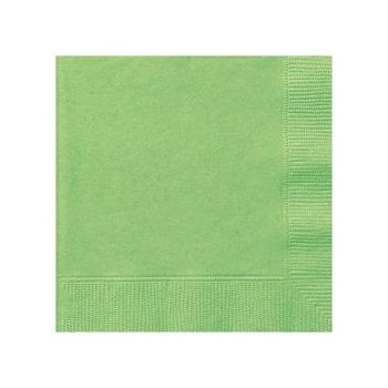 Egyszínű Szalvéta - Lime Zöld  - 33 cm x 33 cm, 20 db-os