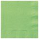 Egyszínű Szalvéta - Lime Zöld  - 33 cm x 33 cm, 20 db-os