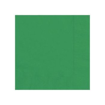 Egyszínű szalvéta - Zöld - 20db-os