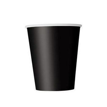 Papír Pohár - Fekete