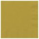 Egyszínű Szalvéta - Arany 33 cm x 33 cm, 20 db-os