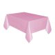Asztalterítő - Rózsaszín Műanyag - 137 cm x 274 cm