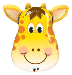 Fólia Lufi - Jolly Giraffe - Zsiráf Fej - 81 cm