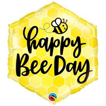 Fólia Lufi - Méhecske Mintás - Happy bee Day - 51 cm
