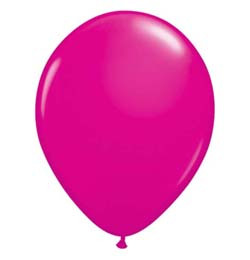 Gumi Lufi - Egyszínű - Vadmálna rózsaszín - 28cm