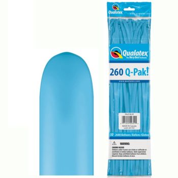 Modellező Lufi - Tengerkék Q-Pak - Normál - 50 db