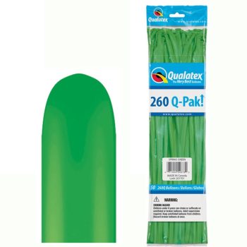 Modellező Lufi - Tavaszias Zöld - Normál, 50 db