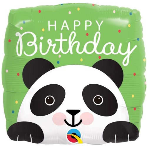 Fólia Lufi - Happy Birthday Panda - 46cm
