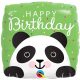 Fólia Lufi - Happy Birthday Panda - 46cm