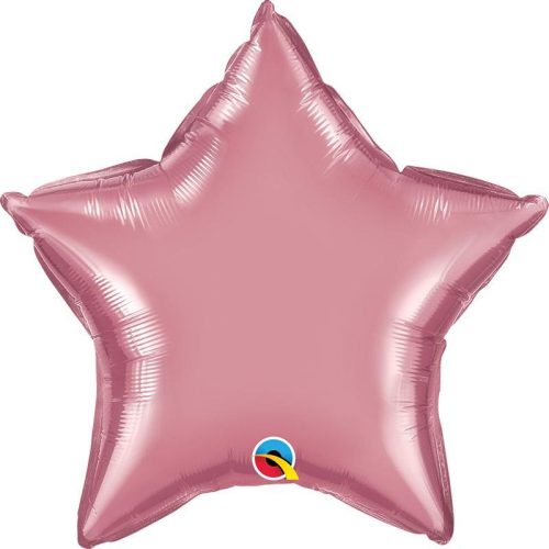 Fólia Lufi - Egyszínű Csillag - Mályva (Chrome) - 51 cm