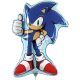 Sonic A Sündisznó Fólia Lufi, 64 cm