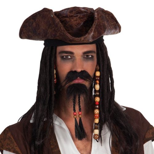 Bajusz - Jack Sparrow bajusz és szakáll szett