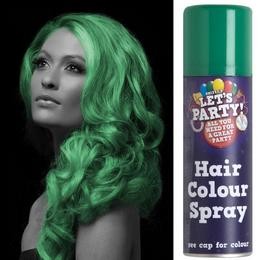Zöld hajszínező spray - Kimosható